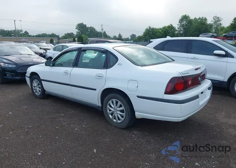 2000 Chevrolet Impala из США, поврежденный, VIN 2G1WF52EXY9191581